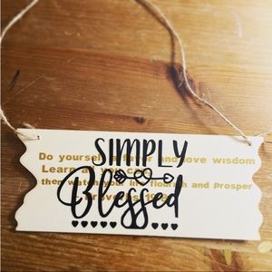 Religious Sign Decor